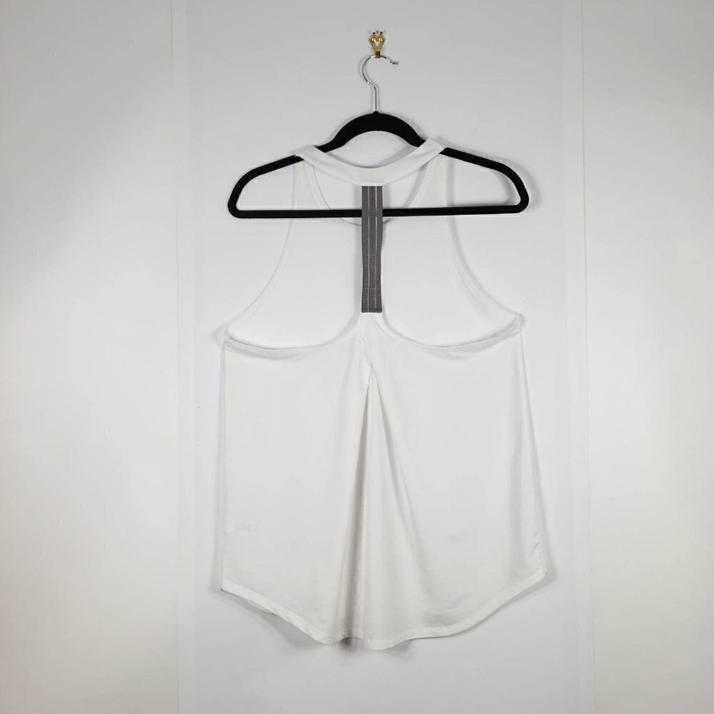 Athleta White Tank Top #189 Size M - Picture 7 of 9